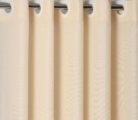 ΚΟΥΡΤΙΝΑ ΜΠΑΝΙΟΥ 100% ΠΟΛΥΕΣΤΕΡ 180Χ180 SHOWER BEIGE