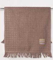 ΠΟΤΗΡΟΠΑΝΟ 100% ΒΑΜΒΑΚΙ 40Χ70 COLORI TERRY PIQUET BROWN