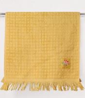 ΠΟΤΗΡΟΠΑΝΟ 100% ΒΑΜΒΑΚΙ 40Χ70 COLORI TERRY PIQUET YELLOW