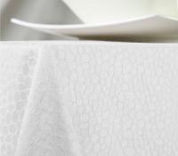 ΤΡΑΠΕΖΟΜΑΝΤΗΛΟ 155Χ260 ΒΑΜΒΑΚΙ-ΠΟΛΥΕΣΤΕΡ LEILAH WHITE