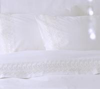 Νυφικα Σεντονια (Σετ) Rythmos Solanz White
