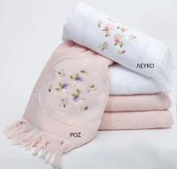 Πετσέτες Μπάνιου (Σετ) Palamaiki Premium Towels Miyad ΛΕΥΚΟ