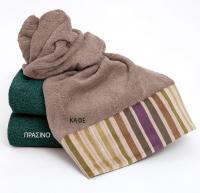 Πετσέτες Μπάνιου (Σετ) Palamaiki Premium Towels Sedef Καφε