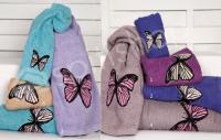 Πετσέτες Μπάνιου (Σετ 3 τμχ) Palamaiki Butterfly