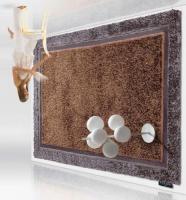 Χαλι Shaggy Azzaro Preto Choco 160x230