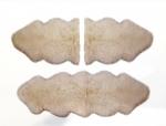 Χαλί sheepskin Guy Laroche Beige 60x120