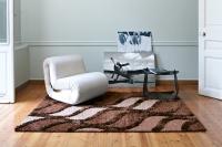 TUFTED-CRYSHO DARK BROWN 160x230