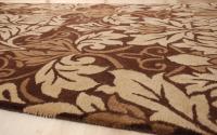 AQUA COLLECTION 1.90X2.90 - DAMASK BROWN