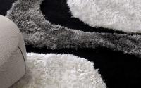 WHITE TIE 1.60X2.30 - 001 BLACK